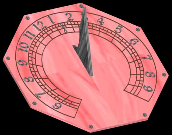 Horizontal Sundial