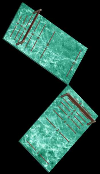 Vertical Direct East and West Sundials