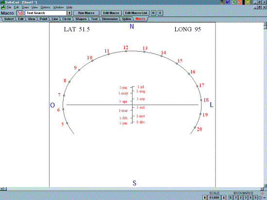 Figure 5: Analemmatic Sundial 2