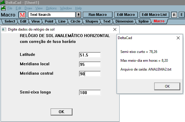 Figure 4: Analemmatic Sundial 2 Macro