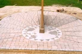 The completed inner dial.