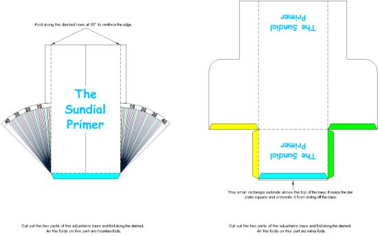 Figure 4: Adjustable Sundial Base 