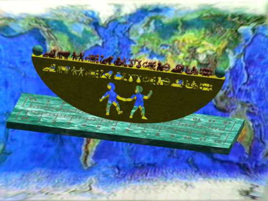 The Zodiac Cycloid Polar Sundial