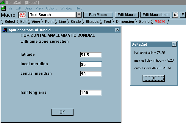 Figure 4: Analemmatic Sundial 2 Macro