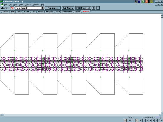 Figure 4 - Polar Cross Sundial