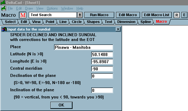 Figure 1 - Spider Sundial 1 Macro