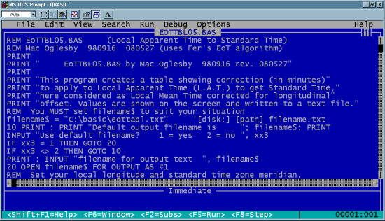 How To Run A Program In Qbasic