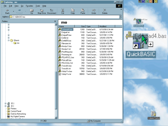 Quick Basic  Windows 7 -  10