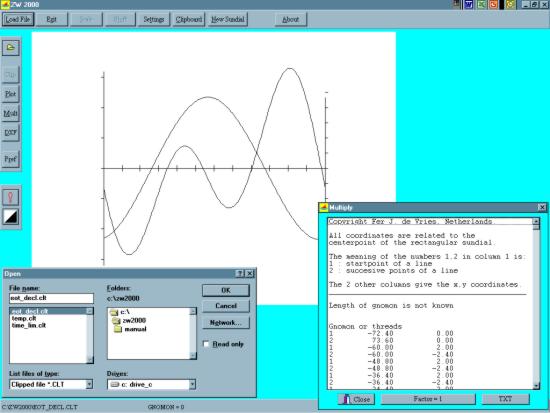 Figure 3: ZW2000 Features - "graph eot / decl" - Clipped File