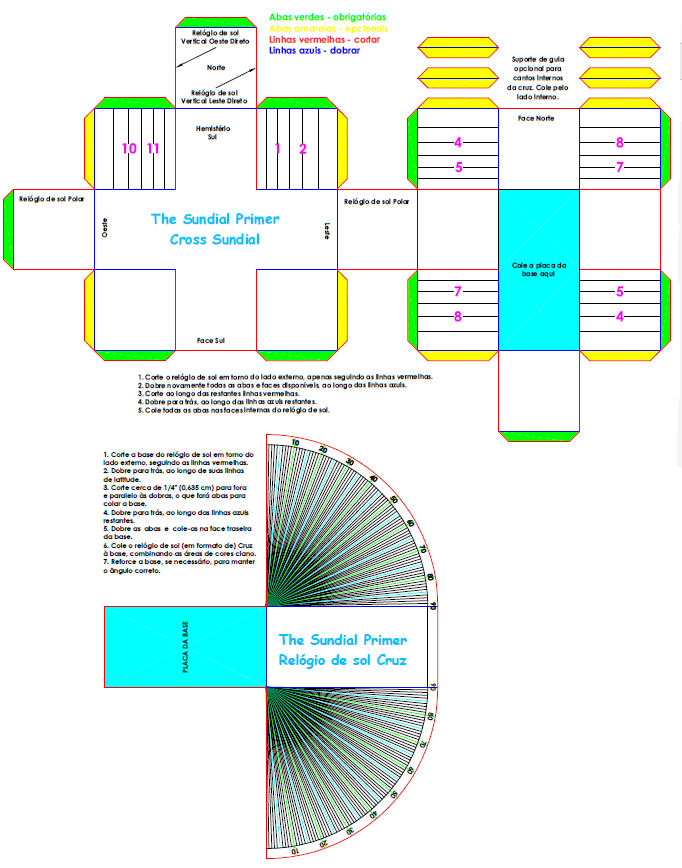Figure 1: Cross Sundial Kit