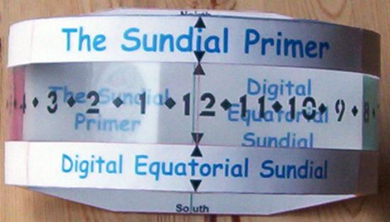 Figure 3: Digital Equatorial Sundial Transparency Model