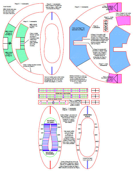 Figure 1: Standard Time Equatorial Ring Sundial