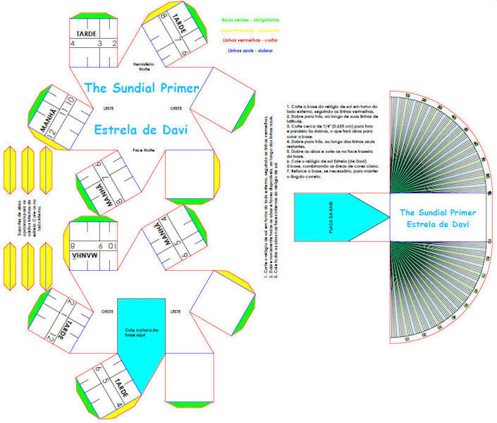 Figure 1: Star Sundial Kit