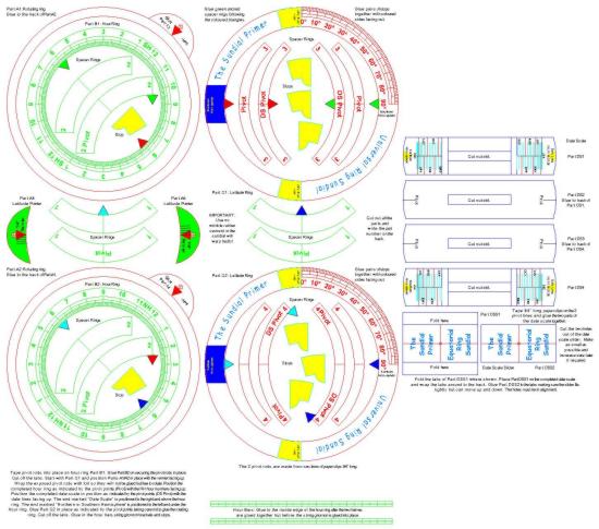 Figure 2: Universal Ring Sundial Kit with Aperture Gnomon