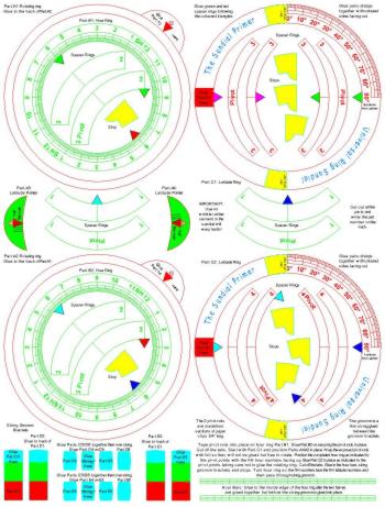 Figure 1: Universal Ring Sundial Kit with String Gnomon