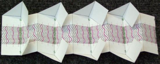 Figure 5 - Cut out the model and fold carefully.