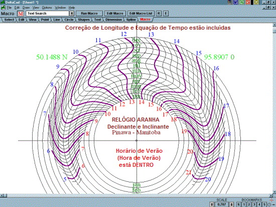 Figure 2 - Spider Sundial 1