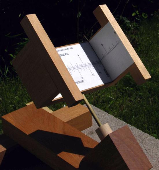 Figure 7: Double Gnomon Polar Sundial - A Second View