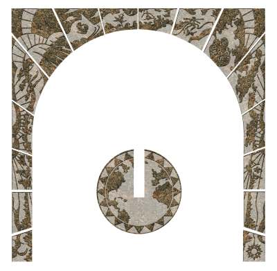 Icon tiles shown in a granite texture.