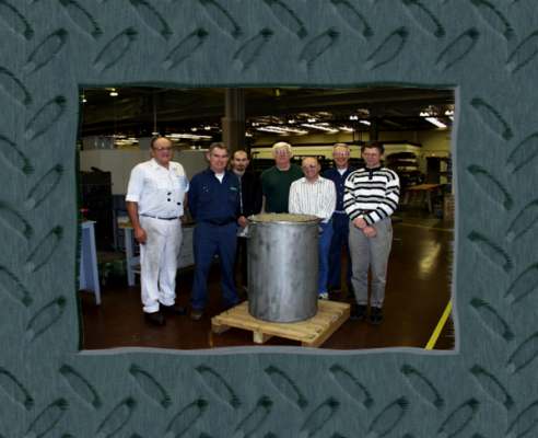 Our Time Capsule and the fellows who built it.