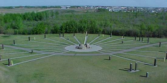 Sundial in Bud Miller All Seaons Park