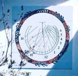 Vertical Sundial
