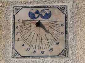 Vertical Sundial