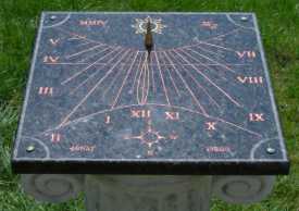 Horizontal Sundial